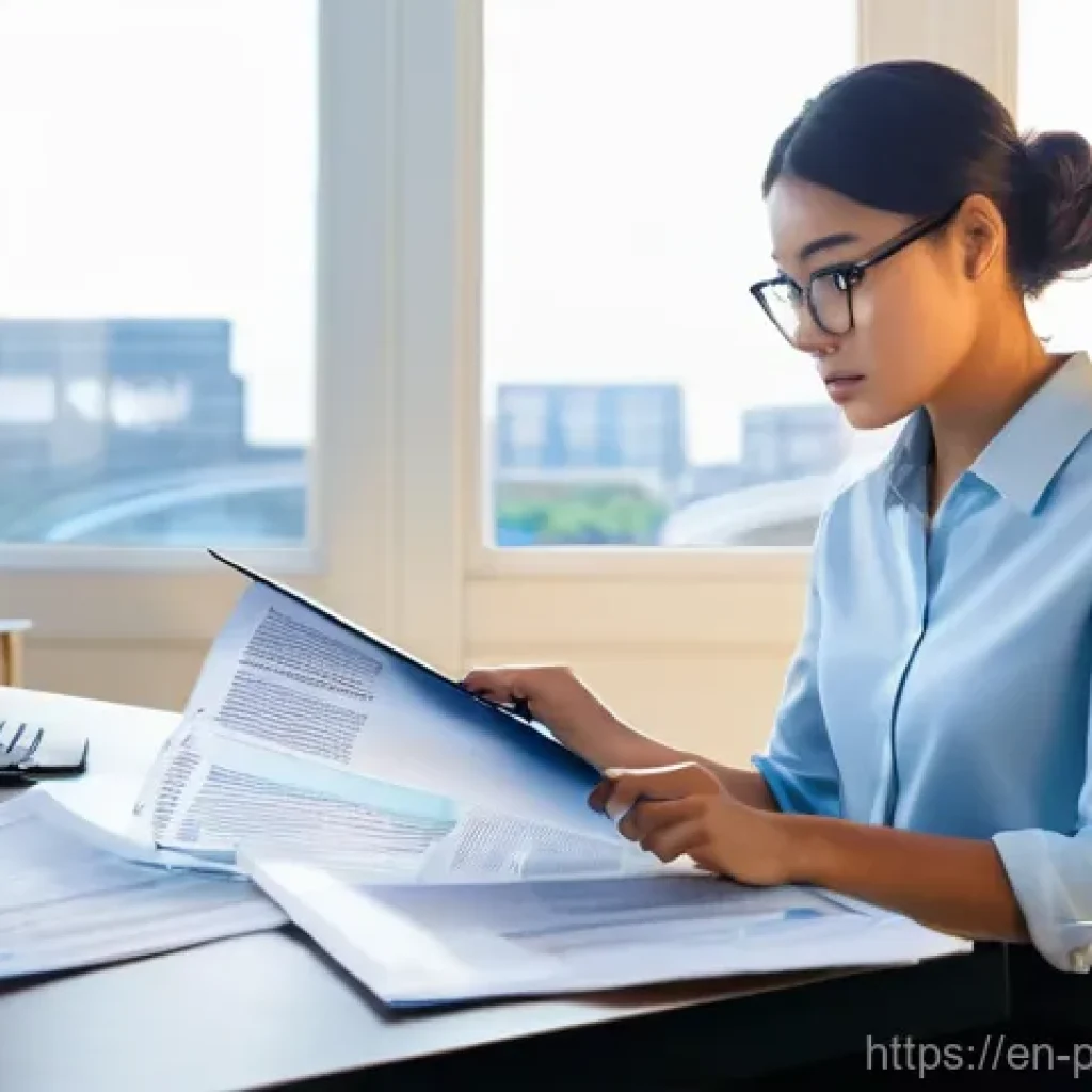 보험 포트폴리오의 성과를 측정하는 방법 - **Prompt:** A young adult, dressed in smart casual attire (e.g., a button-down shirt and slacks or a...