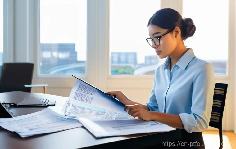 보험 포트폴리오의 성과를 측정하는 방법 - **Prompt:** A young adult, dressed in smart casual attire (e.g., a button-down shirt and slacks or a...